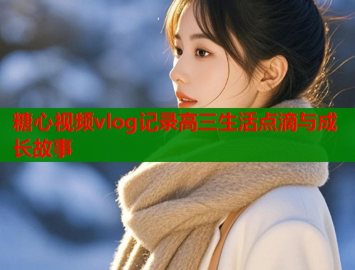 糖心视频vlog记录高三生活点滴与成长故事